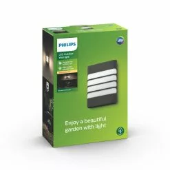 Philips Signify Philips MyGarden Raccoon Væg Lanterne LED Antrasit 1x4W - 8718291479468 -Indendørs Belysning Salgsbutik philips mygarden raccoon vaeg lanterne led antrasit 1x4w 8718291479468 3