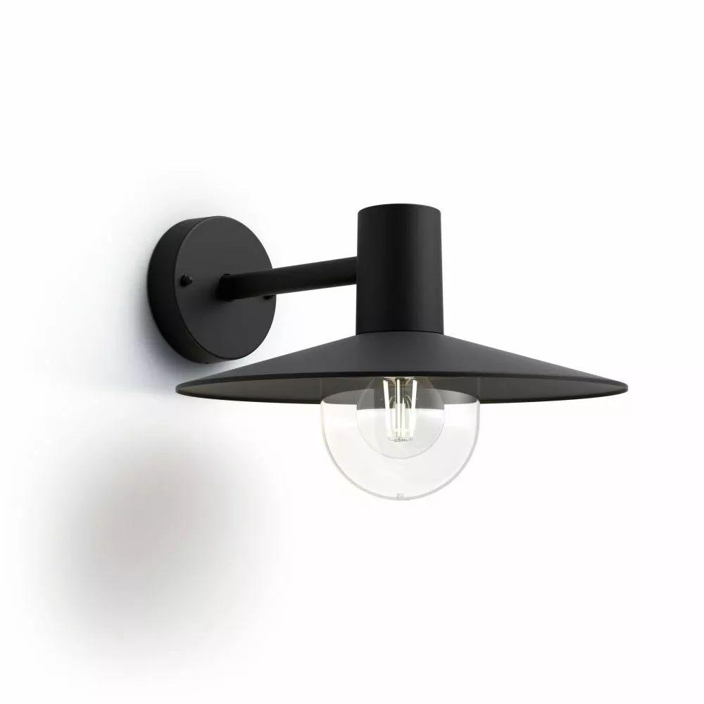 Philips Signify Philips MyGarden Skua Væg Lanterne Sort 1x42W 230V - 8718696165843 3 Philips Signify Philips MyGarden Skua Væg Lanterne Sort 1x42W 230V - 8718696165843