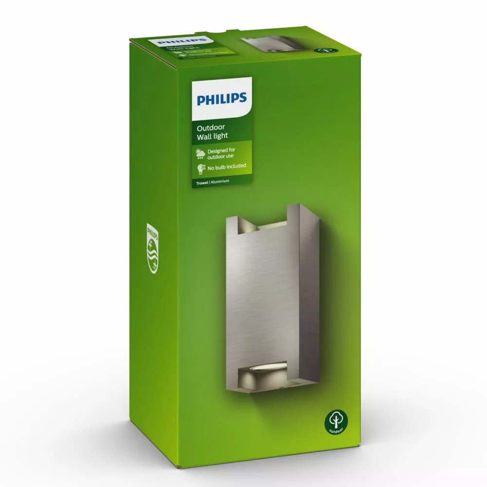 Philips Signify Philips MyGarden Trowel Væg Lanterne Aluminium 2x5W 230V - 8718696157305 7 Philips Signify Philips MyGarden Trowel Væg Lanterne Aluminium 2x5W 230V - 8718696157305 - Billede 5