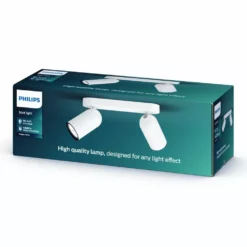 Alternative view of Philips Signify Philips MyLiving PONGEE Bar/tube Hvid 2xNW - 8718696164792