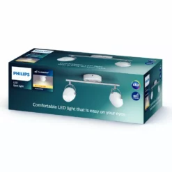 Alternative view of Philips Signify Philips MyLiving RIVANO Bar/tube Hvid 2x4.3W SELV - 8718696169629