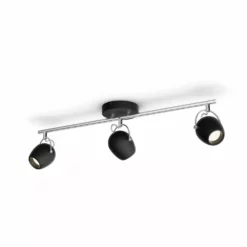 Philips Signify Philips MyLiving RIVANO Bar/tube Sort 3x4.3W SELV - 8718696169971