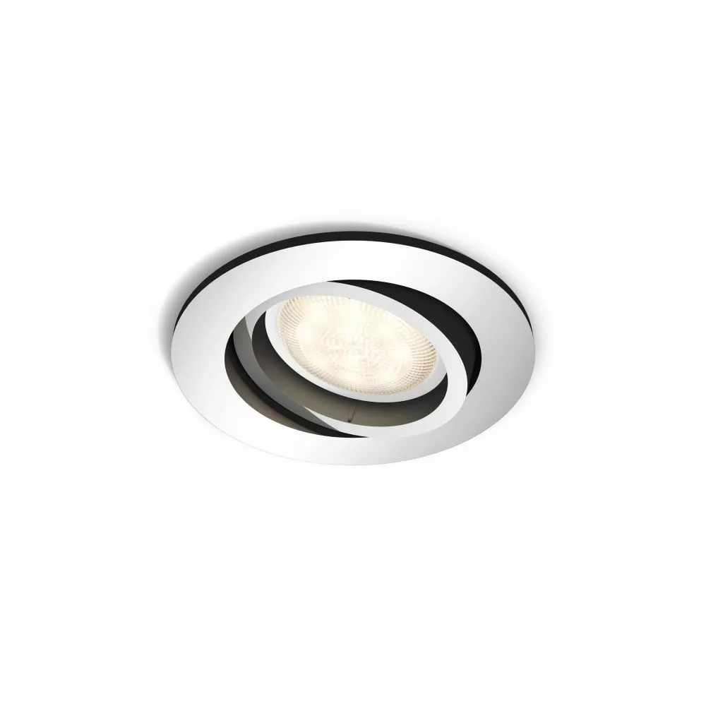 Philips Signify Philips MyLiving SHELLBARK Recessed Chrome 1x4.5W SELV - 8718696160268 3 Philips Signify Philips MyLiving SHELLBARK Recessed Chrome 1x4.5W SELV - 8718696160268