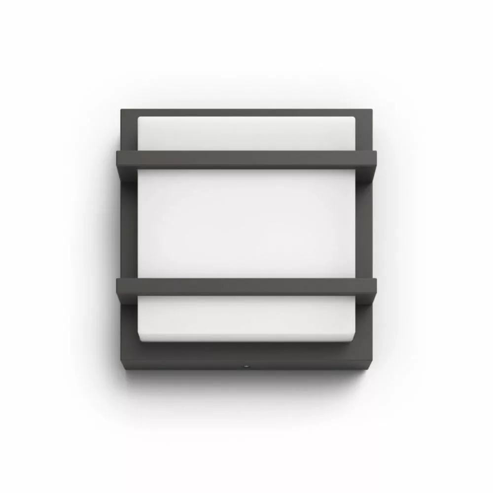 Philips Signify Philips Petronia Væg Lanterne Antracit 1x12W 3 Philips Signify Philips Petronia Væg Lanterne Antracit 1x12W