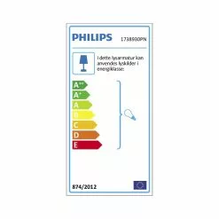 Alternative view of Philips Signify Philips Serres Væglampe, Sort 1x42 W