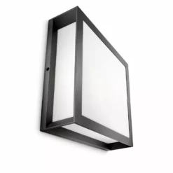 Alternative view of Philips Signify Philips Skies Firkantet Væg- Og Loftlampe I Antracit Aluminium - 2x42W 230V