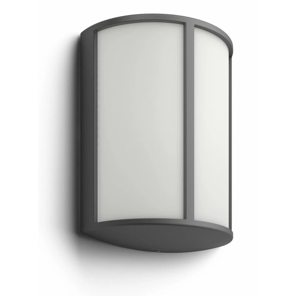 Philips Signify Philips Stock Væglampe, Antracit 1x6w 3 Philips Signify Philips Stock Væglampe, Antracit 1x6w
