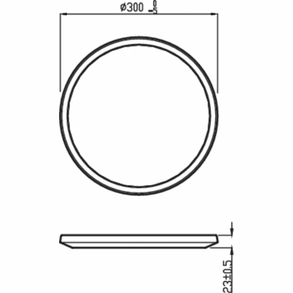 Philips Signify Philips Superslim Funktionel LED Loftlampe I Hvid Metal/plastik - CL550 RD 18W 27K W WVIP4406 Rustfritstål 8 Philips Signify Philips Superslim Funktionel LED Loftlampe I Hvid Metal/plastik - CL550 RD 18W 27K W WVIP4406 Rustfritstål - Billede 6