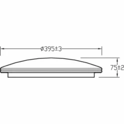 Alternative view of Philips Signify Philips TOBA Funktionel LED Loftlampe I Hvid Metal/plastik - CL505 RD 23W 27-65K S HV RC 06 Rustfritstål