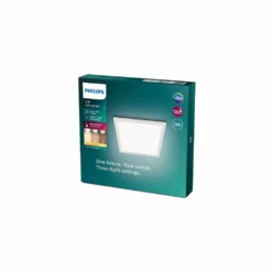 Philips Signify Philips Touch Funktionel LED Loftlampe I Hvid Metal/plastik - CL560 SQ 12W 27K W HV06 Rustfritstål 14 Philips Signify Philips Touch Funktionel LED Loftlampe I Hvid Metal/plastik - CL560 SQ 12W 27K W HV06 Rustfritstål -Indendørs Belysning Salgsbutik philips touch funktionel led loftslampe i hvid metalplastik cl560 sq 12w 27k w hv06 rustfristal 5
