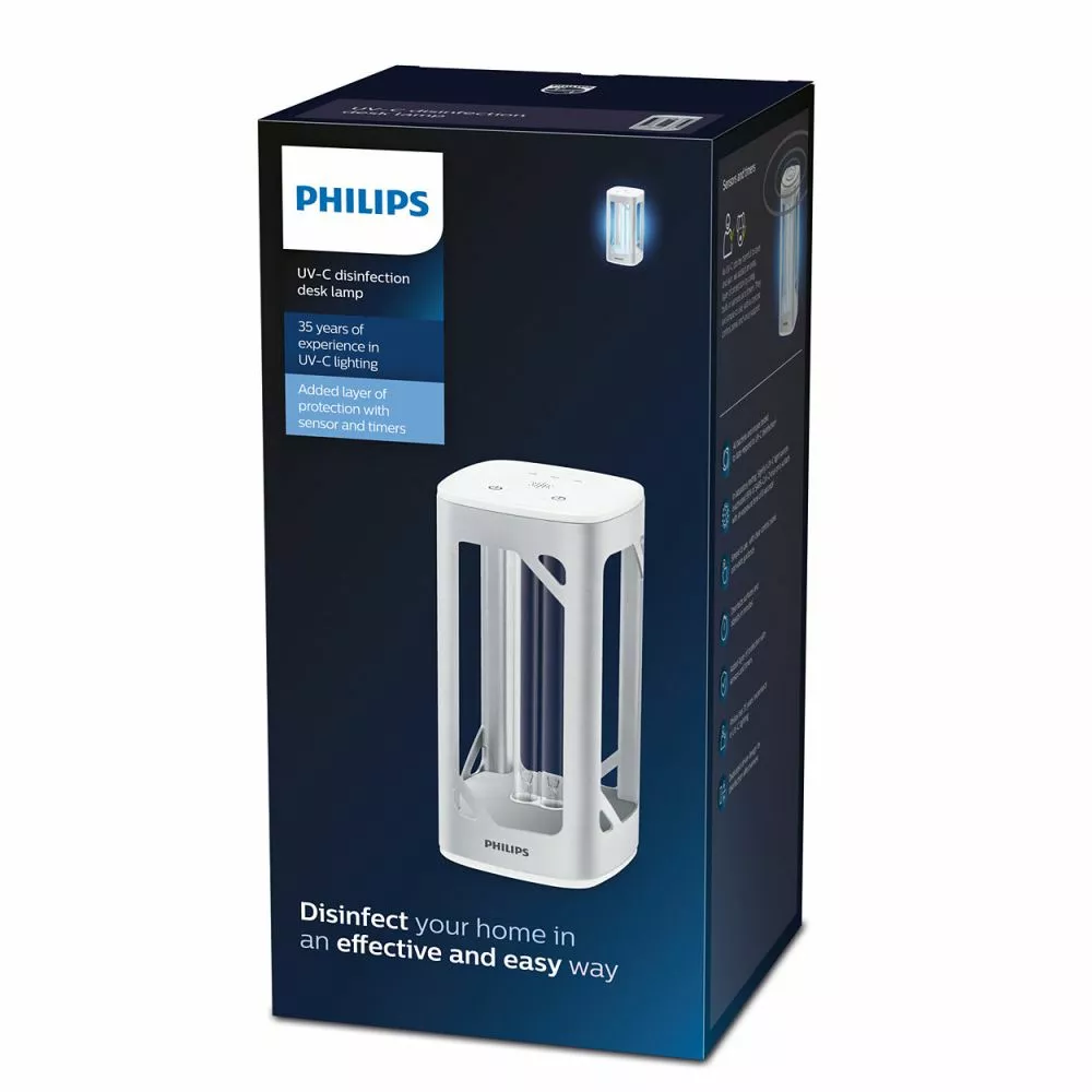 Philips Signify Philips UV-C Disinfektion Bordlampe 4 Philips Signify Philips UV-C Disinfektion Bordlampe - Billede 2